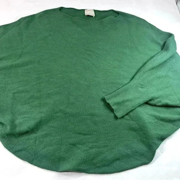 green sweater shirt warm soft‎ women’s small - Picture 1 of 3